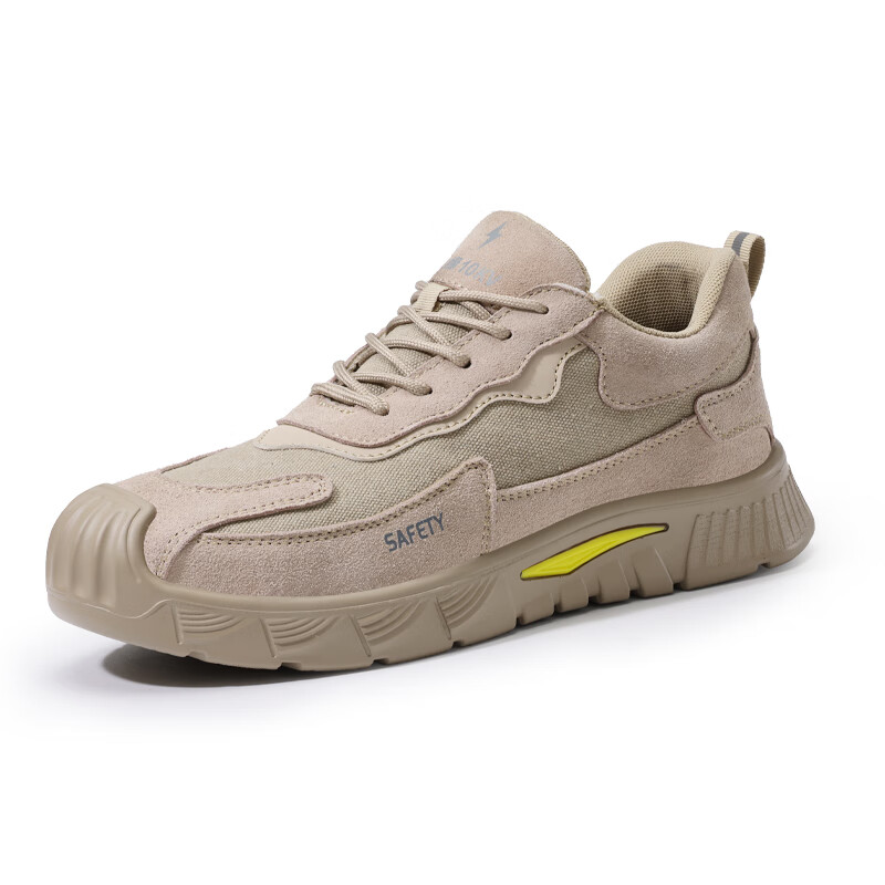 JUNBU Men's Winter Electrician Insulated 10KV Anti-Smash Anti-Puncture Comfortable Safety Work Shoes F100 Size 44