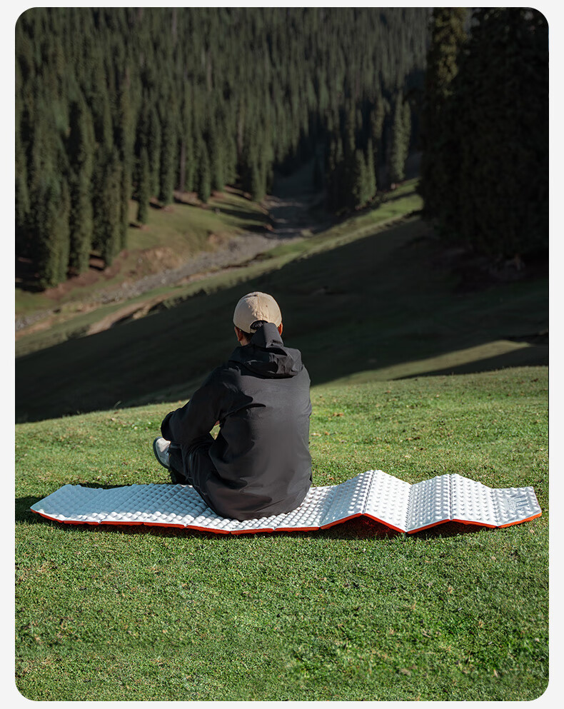 MOBIGARDEN Xueling Envelope R3.2 Egg Nest Mat Outdoor Camping Foldable Moisture-Proof Mat NX25663013 Rizhao Jinshan Orange 13