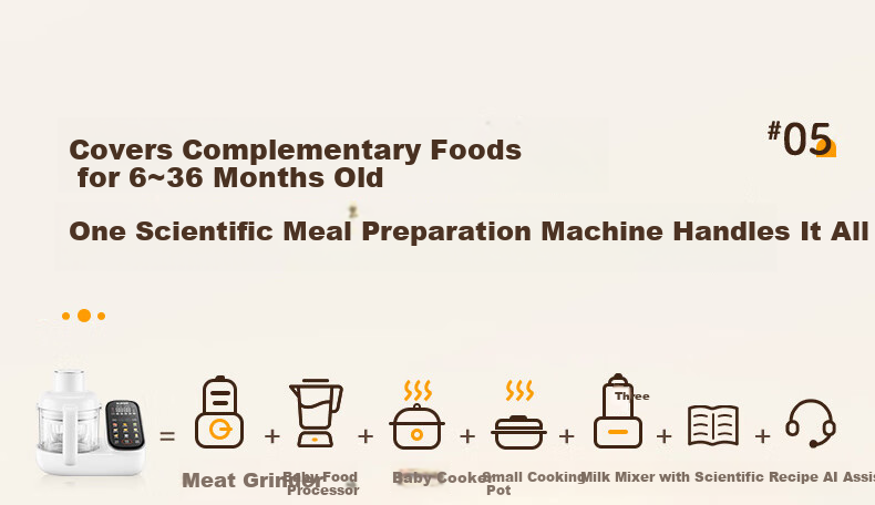 SUPOR Baby Food Processor, Steaming And Cooking All-In Rice Paste Maker, Baby Food Preparation Machine FB12S 17