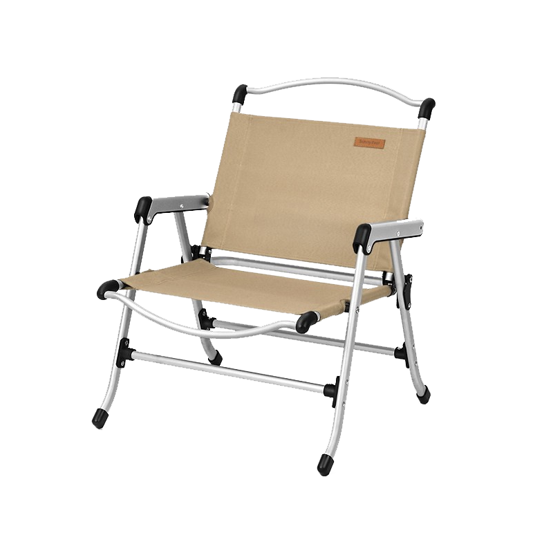 Shanfei Yunqi Outdoor Folding Chair Full Aluminum Alloy Kemit Chair Balcony Leisure Ultra-Light Portable Camping Chair Khaki