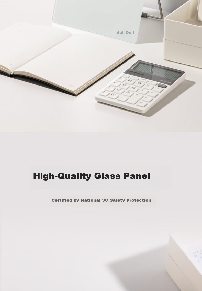 Deli Desktop Glass Whiteboard Magnetic Writing Board for Office And Home Use, Erasable Desktop Message Reminder Board with Stand MQ137 2