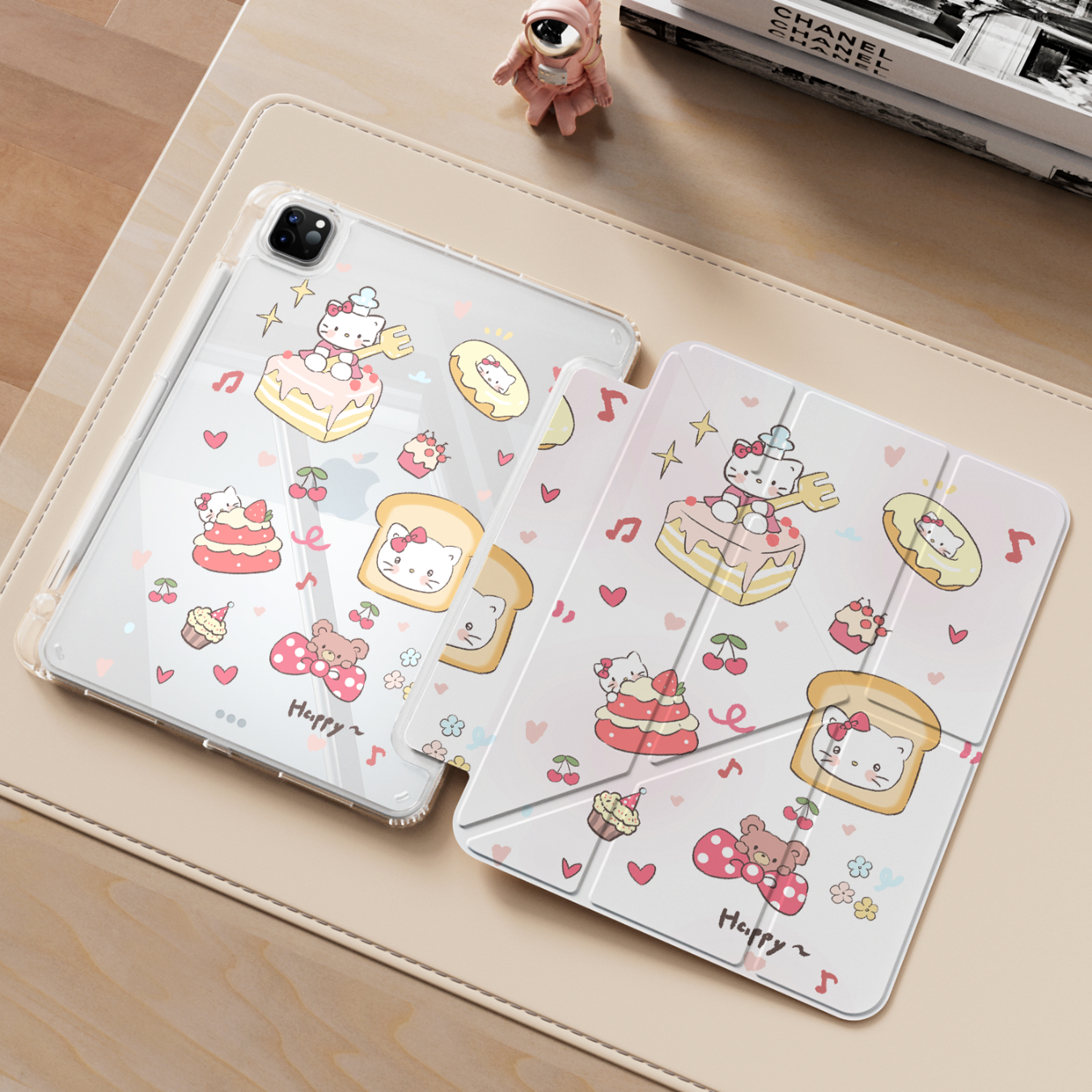 RBP Compatible with 2026 New IPad Air 8 Case, M4 Chip 11-Inch Air 7 64 Tablet Protective Cover, 3Y Foldable Anti-Bend with Pencil Holder - Baking Xiao Mi