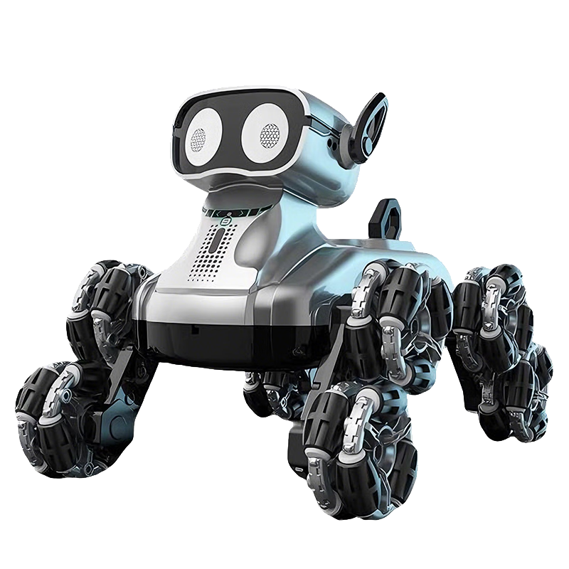 Chaoyin Toy Eight-Wheel Stunt Robot Dog Remote Control Car Children's Toy Transforming Robot Smart Mechanical Dog Birthday Gift