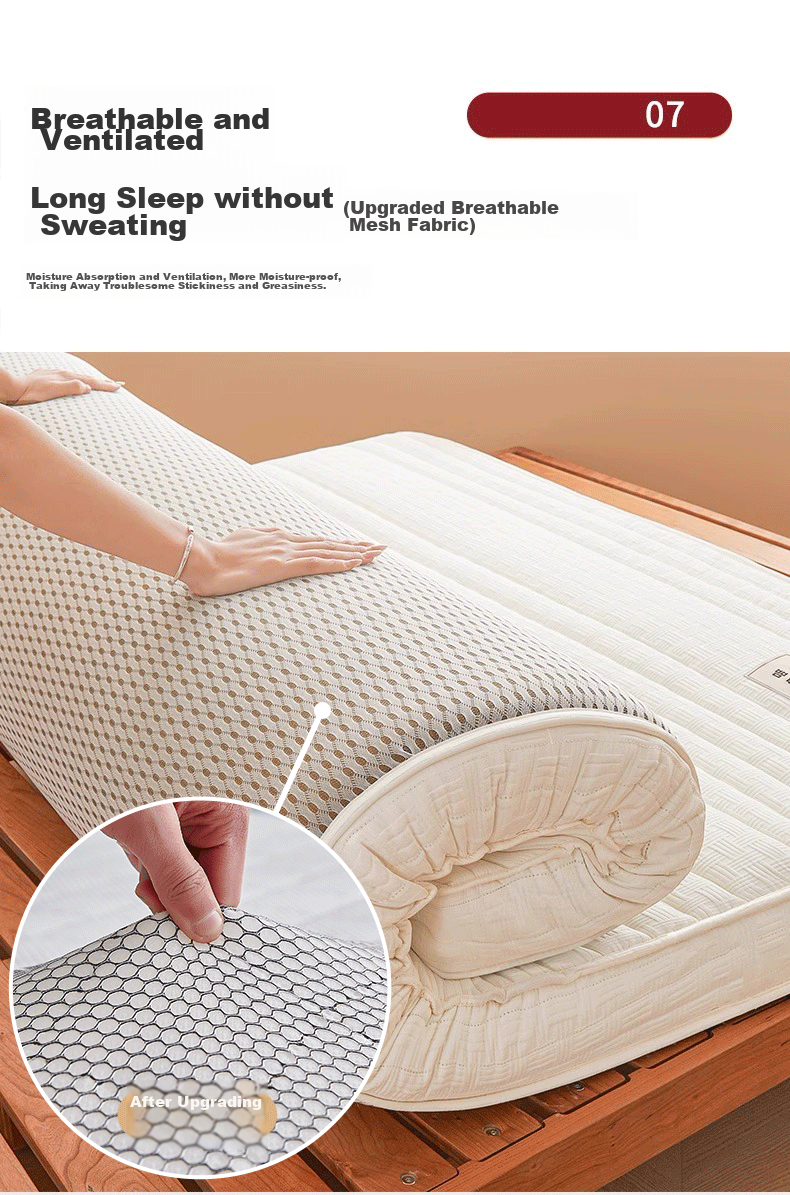 Wuyinliangpin Bed Mattress Cover, 150*200cm Foldable Mattress Pad for Home Use 16
