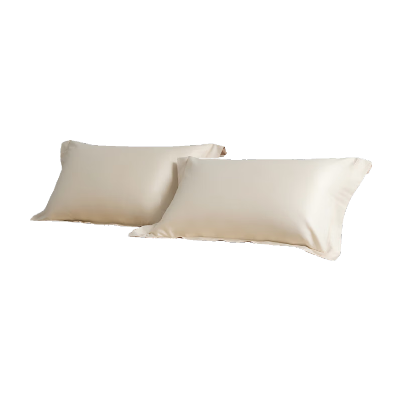 JIEBO 100 Pure Cotton Pillowcases, 48×74cm, One Pair, All-Cotton Class A Long-Staple Cotton Pillowcases, 48x74cm, Removable And Washable