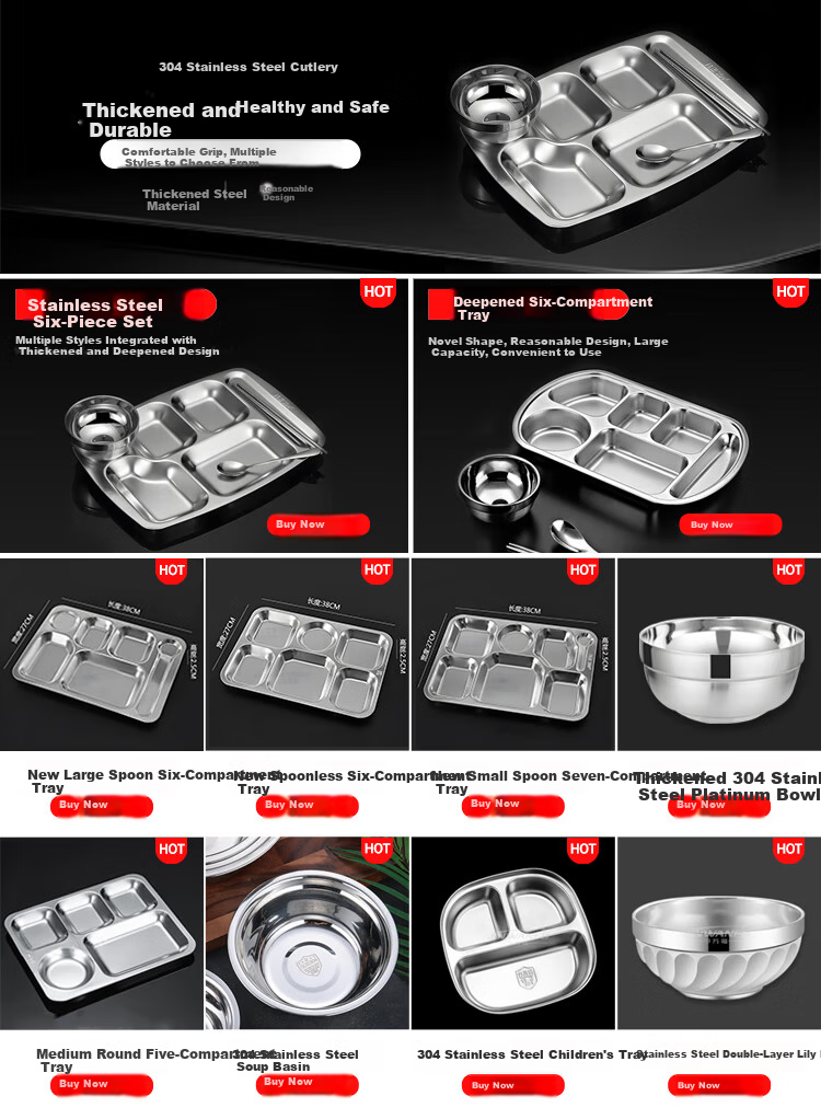 Jinwanfu Stainless Steel Steaming Tray, Commercial Steamer Pan, Commercial Tray for Steamed Rice Cabinet, 430 with Holes, 60*40*4.8cm, 0.7mm Thick 1