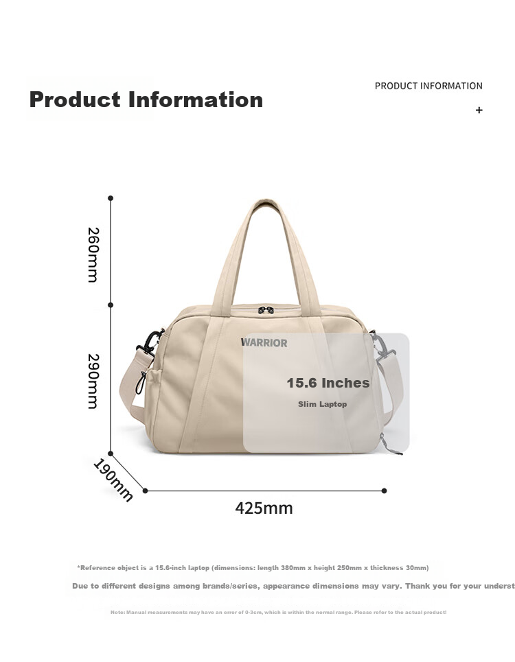 Huili Sports Fitness Bag for Women, Dry And Wet Separation, Short-Trip Travel Bag, Large Capacity, Lightweight Handheld Luggage Bag, Yoga Swimming Bag 13