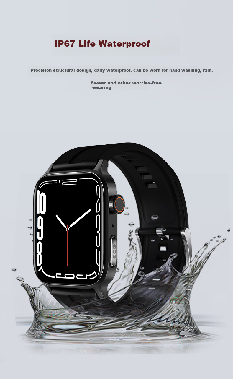AILUO Blood Glucose Monitoring Watch: All-In Smart Health Device for Blood Pressure, Heart Rate, ECG And Stroke Detection, Non-Medical Grade, Non-High Precisio 14