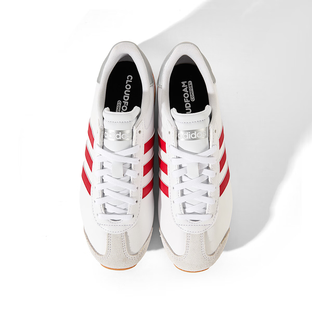 Adidas T-Head Men's Spring Retro Casual Shoes Fashion Lightweight Shock Absorption Sports Shoes Light Scarlet Size 42 20