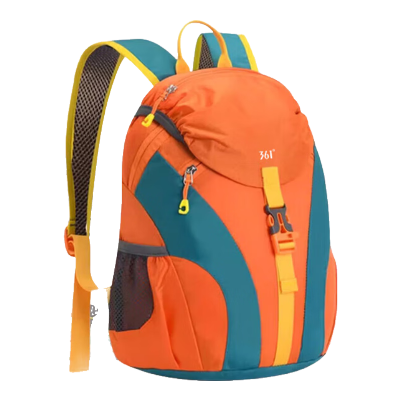 361° Kids Outdoor Backpack Lightweight Waterproof Primary School Student Book Bag Hiking Travel Shoulder Bag Parent-Child