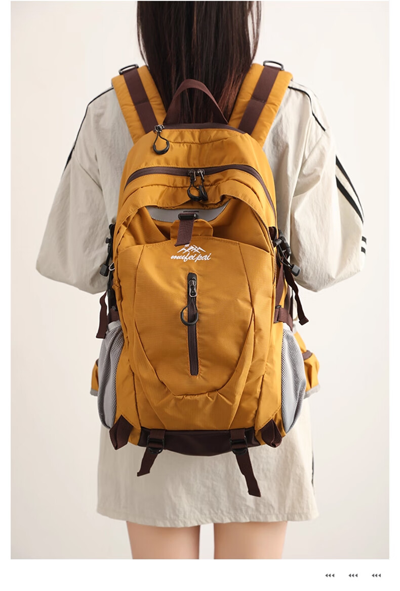 VICTORIATOURIST Outdoor Hiking Backpack Lightweight Double Shoulder Bag Laptop Bag School Bag Large Capacity Cycling Sports Travel Hiking Backpack 10