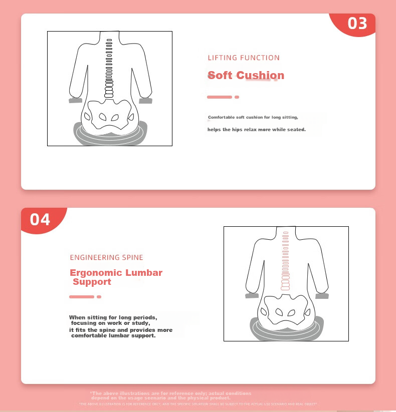 Chentao Gaming Chair, Ergonomic Chair, Computer Chair, Ergonomic Seat, Office Chair, Stool, Executive Chair, Backrest Chair 6