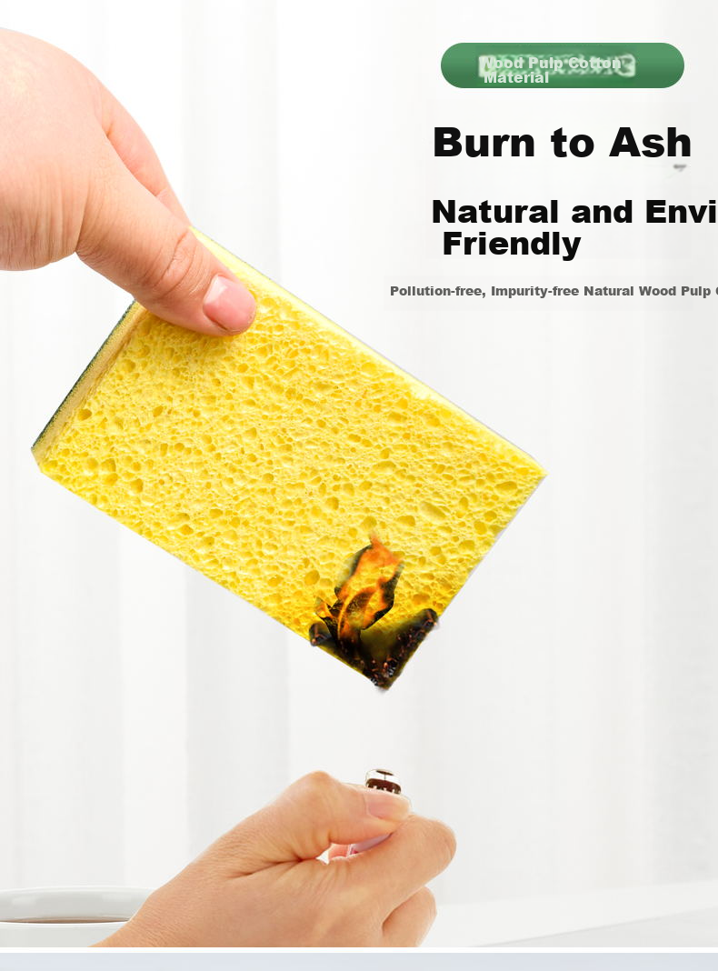 Sulida Kitchen Cleaning Cloths 5-Pack Non-Greasy Easy-Clean Dish Towels Absorbent Hand Towels Household Table Cleaning Rags 4