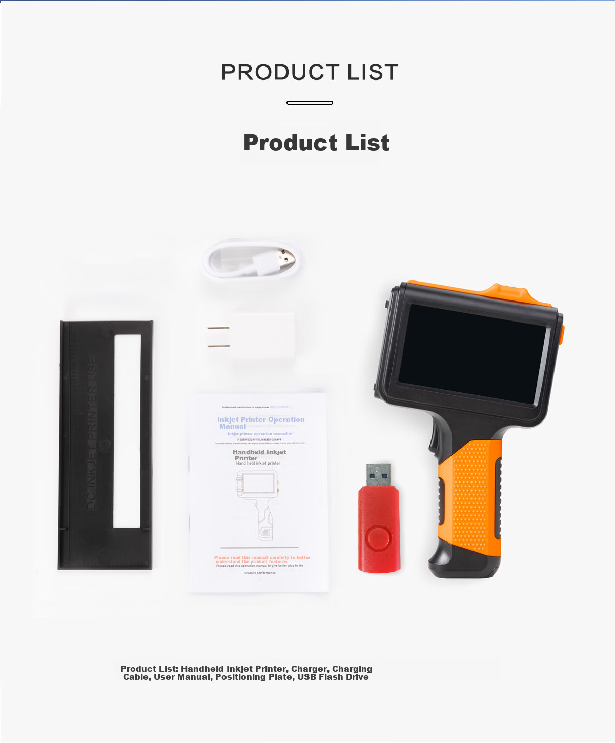 Caige Handheld Inkjet Printer, Coding Machine, Automatic Intelligent Touch Screen Printer with Ink Cartridge, Portable Inkjet Gun for Large Font Printing on Packaging Bags, Paper Boxes, And Cartons 13