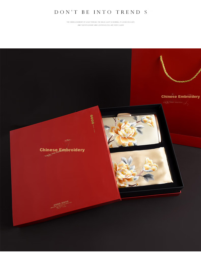 Hangsilu Silk Scarf And Bag Set, Mulberry Silk Women's Shawl, Birthday Gift for Mom Or Teacher on Mid-Autumn Festival 11
