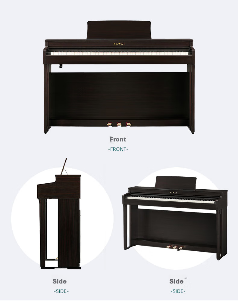 Kawai Digital Piano CN201, Upright Home Use, 88 Weighted Keys, for Adults, Children And Students, Professional Grading Exams 13