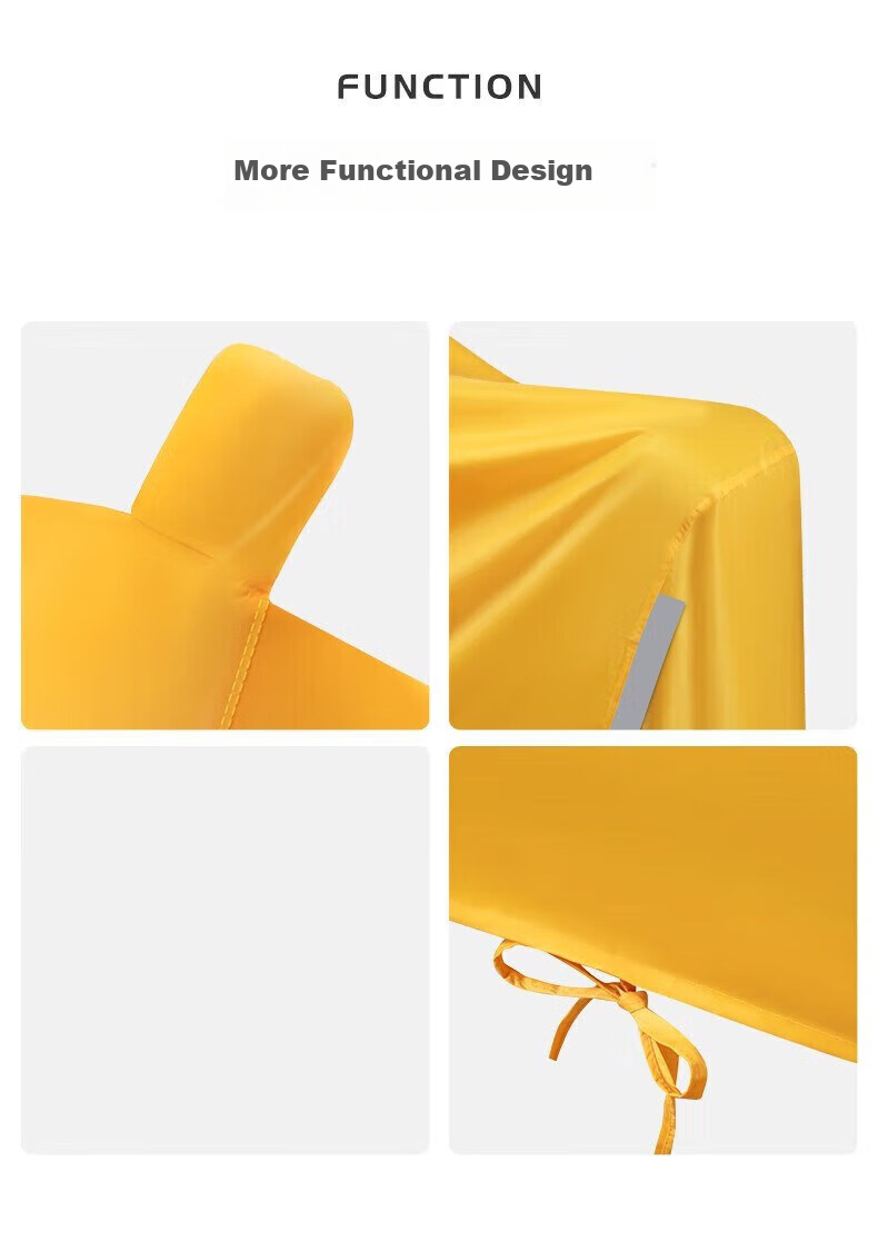 Boergai Electric Scooter Rain Cover, Full Coverage Cover for Electric Bikes, Motorcycle Sun Protection And Waterproof Raincoat, 3XL 6