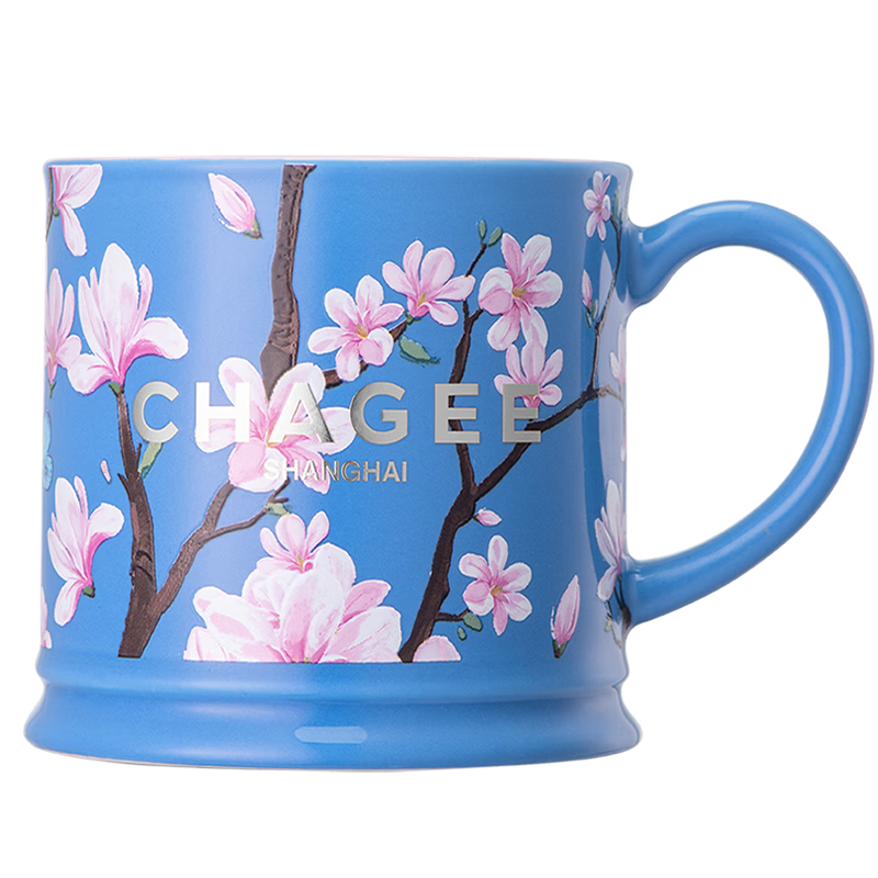 CHAGEE Shanghai Limited Edition City Mug Ceramic Coffee Cup Open Mouth Desktop Cup New Year Gift