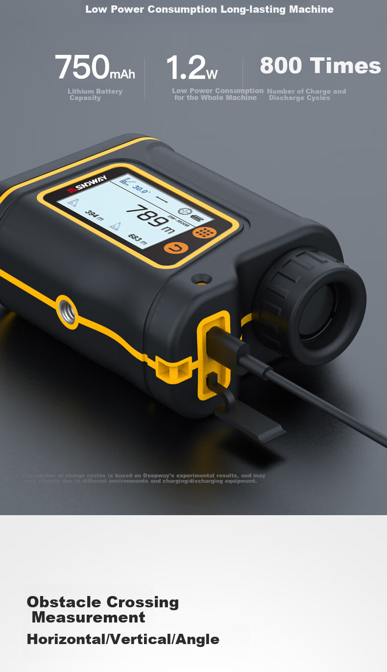 Shendawei Telescope Laser Rangefinder Outdoor High-Precision HD Display Electronic Ruler Infrared Measuring Instrument H-D1500B 11