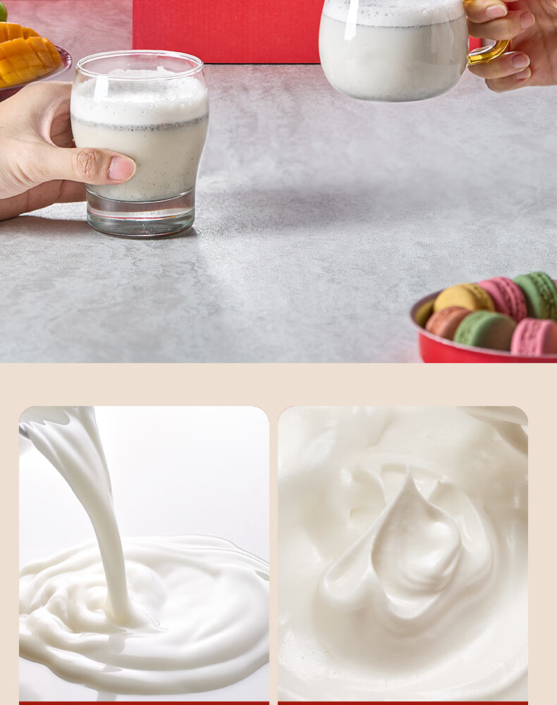 Loya Mini Single-Serve Soy Milk Maker with 20-Blade Portable Direct-Drink Soy Milk Cup Fully Automatic Filter-Free Small Blender Multifunctional Juicer Hot Milk Cup 3