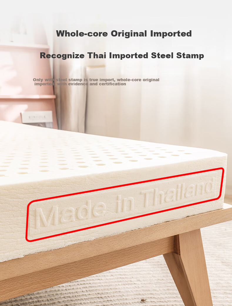 JD Original Premium Latex Mattress, Thai Imported Core 94% Natural Latex, 95D Double Size, 180x200x5cm 7