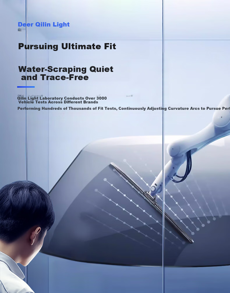 Qilinguang Windshield Wiper for BYD Tang/Tang EV/Tang DM/Tang DM-I/Tang DM-P, Boneless Wiper Blade 26/16 4