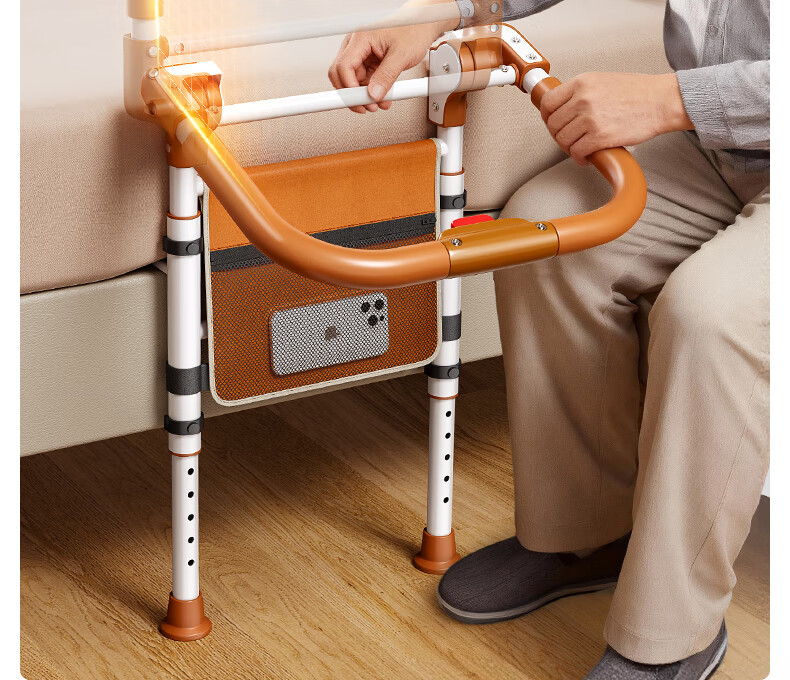 Meiruide Elderly Getting Up Aid Floor Bedside Handrail Support Assist Home Safety Guardrail TY-GF-6194X 5
