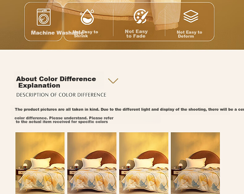 Shuixingjiafang Fleece Blanket, Winter Thickened And Plush, Double-Layer Bedspread, Machine Washable, Approximately 5.5 Jin (2.75 Kg), 180×230cm 16