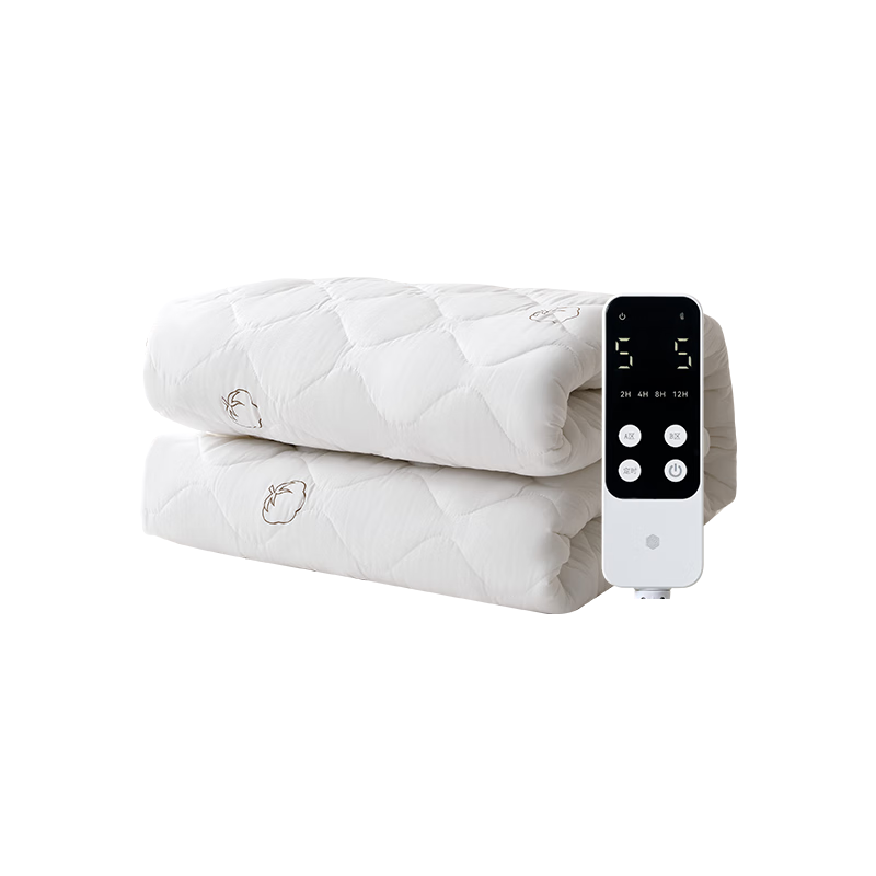 JD Jingzao High-Temperature Power-Off Gold Standard Timed Mite Removal Electric Heating Blanket Electric Quilt Pure Cotton - Double 2-Zone 1.5x1.8m