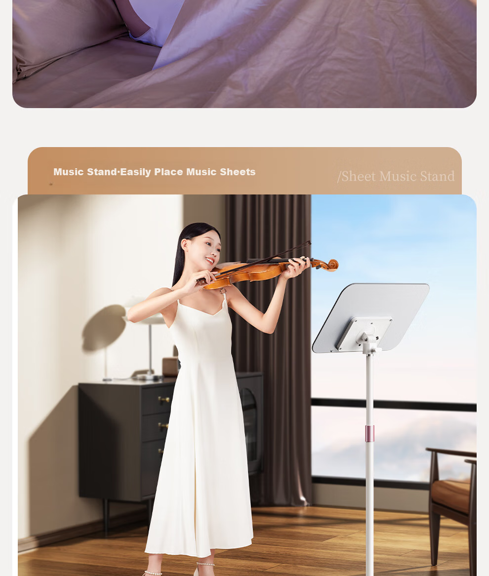 Xiaotianweilai Adjustable Floor Reading Stand, Standing Bookshelf for Picture Books And Sheet Music, Reading Device for Computer And Tablet, Anti-Lowering Head Posture, Back-To Essential, Wooden Reading And Writing Platform 14