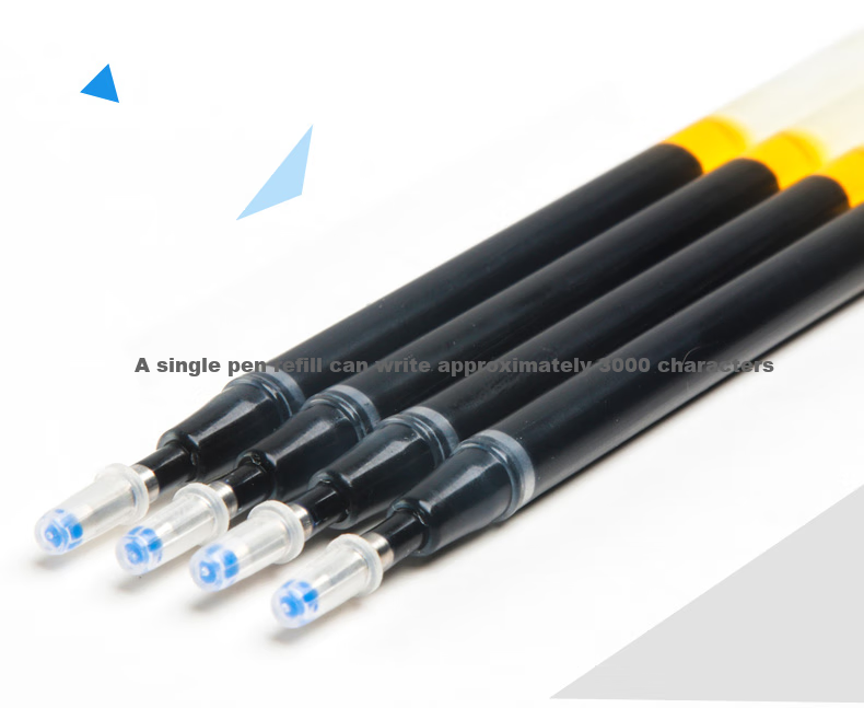 Liupintang Practice Calligraphy Pen Refill Set, Grooved Practice Copybook Refills, Ink Pen Trace Automatically Disappears And Fades 2