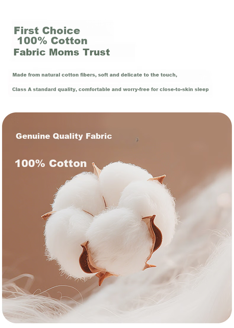 Hengyuanxiang All-Cotton Four-Piece Set, Class A Knitted Nai Tei Cotton, 100% Pure Cotton Bedding Set, Mijing 2*2.3m 6