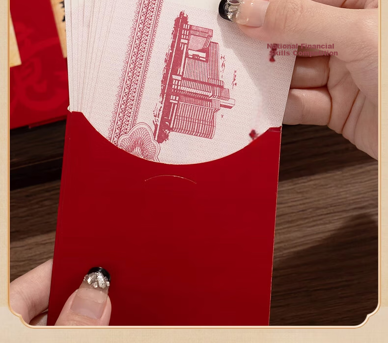 Dipuer Ma Nian Red Envelope 2026, Creative New Year Large Red Envelope, Personalized Hollow Lucky Money Envelope, Universal Style for Chinese New Year Gift-Giving 8