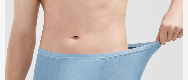 Guxu Disposable Men's Pure Cotton Sterile Travel Boxer Briefs Wash-Free Daily Disposable Men's Travel Underwear 8 Pieces 38