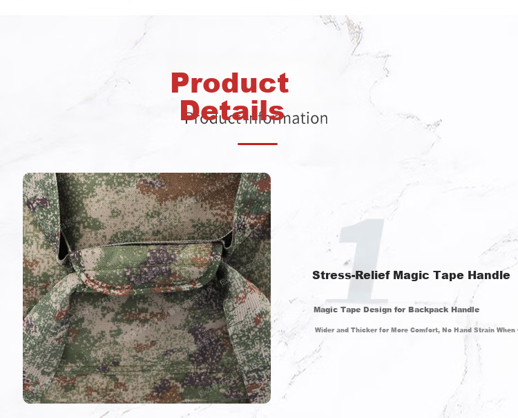Xinbirui New Camouflage Front Carry Bag, Portable Foldable Scratch-Resistant Wear-Resistant Expandable Large Capacity Bedding Bag Jungle Starry Sky 4
