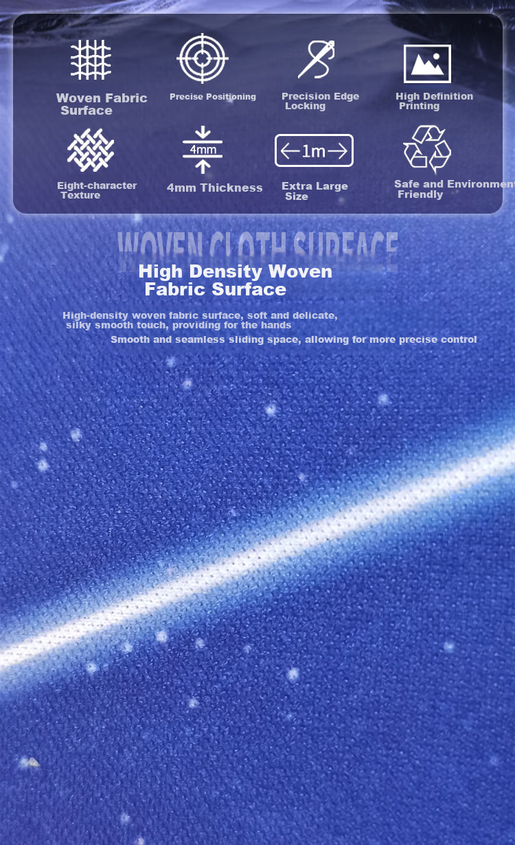 DAREU Gaming Mouse Pad, FPS Smooth Thickened Precision Edge-Locked, Computer Keyboard Office Extra Large Desk Mat, Exploration 1000*400*4mm, Unyielding Contract 1