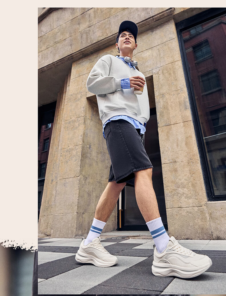 ERKE Casual Shoes 26 New Men's Comfortable Shock-Absorbing Versatile Sports Dad Shoes | Fengxuan 2 11