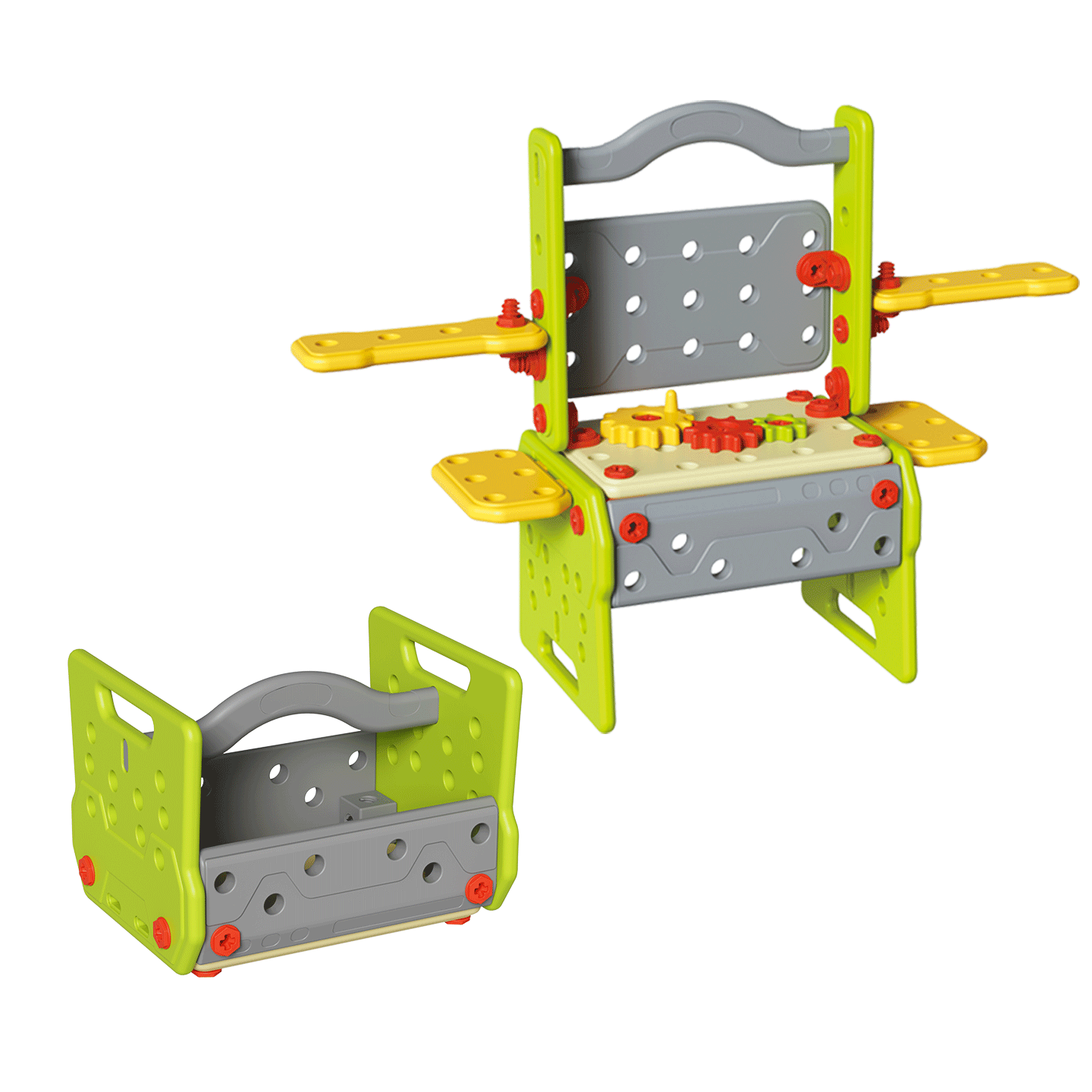 Wild Knight Kids Twist Screw Toy Disassembly Assembly Repair Toolbox for Boys Ages 3-6-10 Birthday Gift