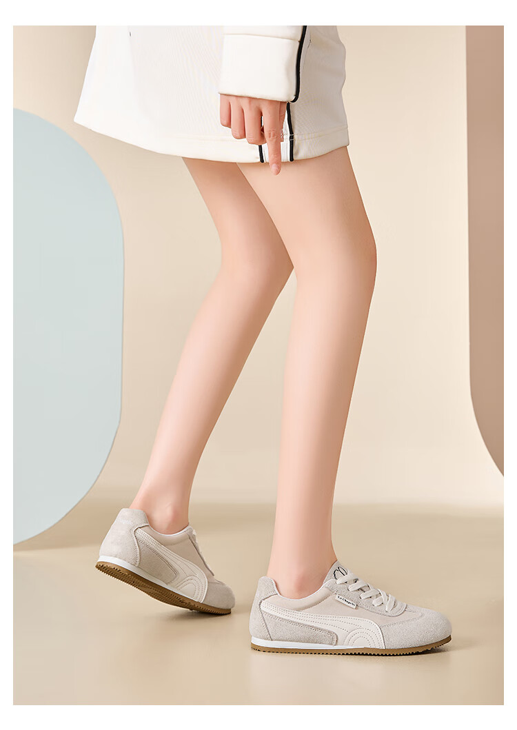 La Chapelle Women's Casual Low-Top Sneakers Beige Size 40 Model 6626-3 15