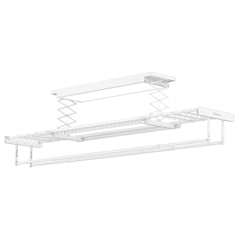 Midea Voice-Embedded Retractable Clothes Drying Rack D35WMAX (Supports HarmonyOS Smart Connectivity)