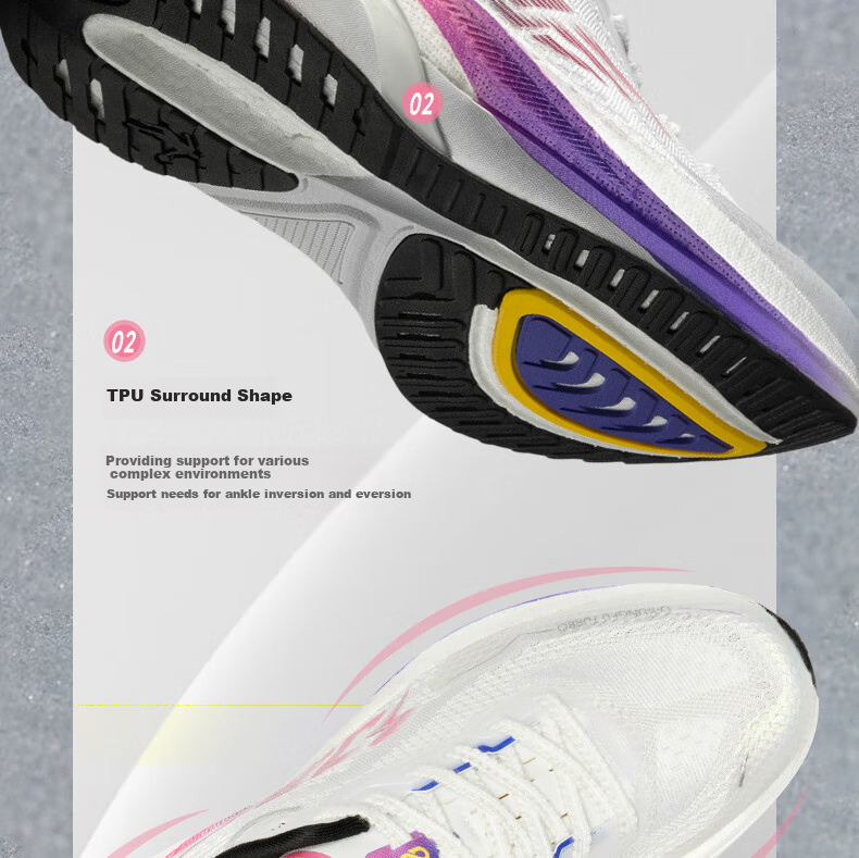 QIAODAN Phantom Sports Shoes for Men, Autumn And Winter Season, Stable Support, Shock Absorption, Jogging Shoes for Me 14