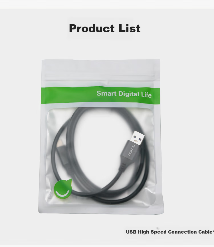 Diushitou USB3.0 to Type-C Male Cable, 5A High Current Charging Cable, Fast Charging Cable, Data Transfer Cable, 1 Meter DSTUC-1AMCM30 4
