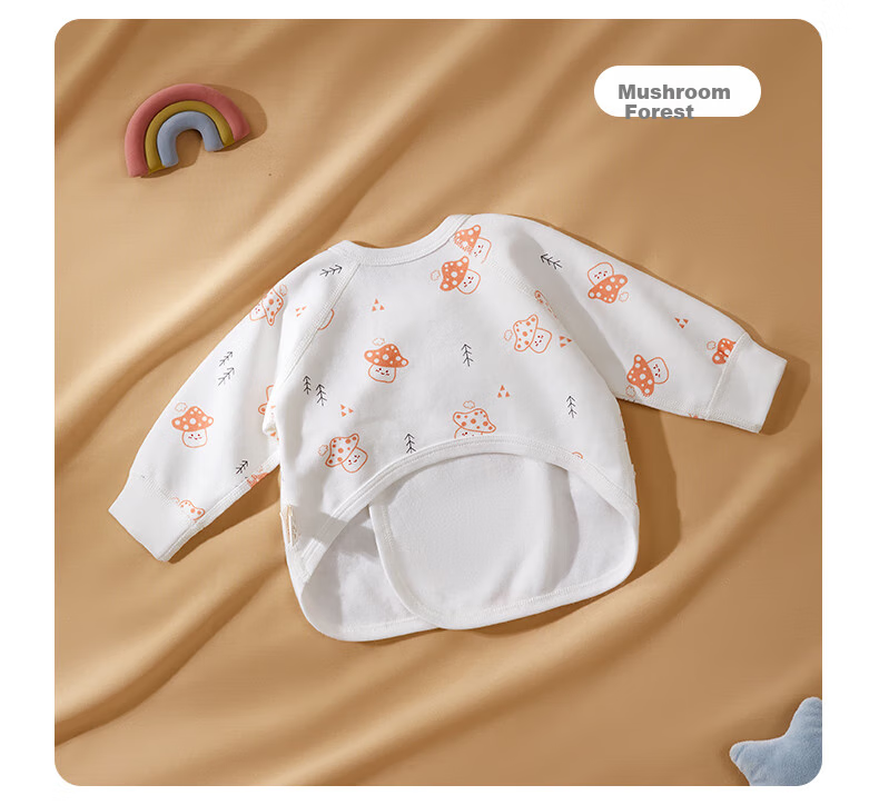 Shiyuejiejing Baby Clothes Half-Back Shirt, Spring And Summer, for Boys And Girls, Newborn Cotton, Summer Monk Robe, Class A 14