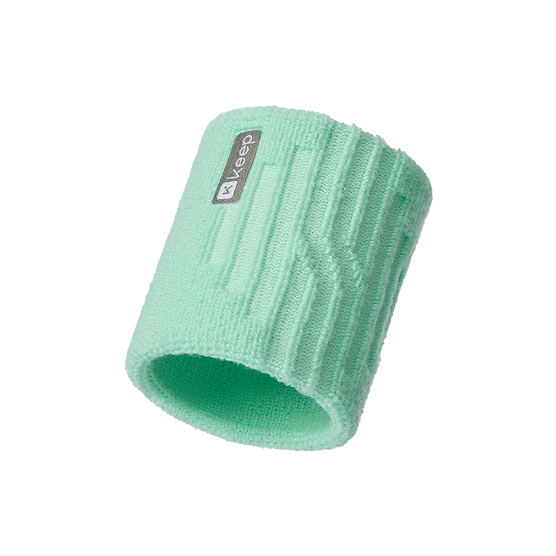 Keep Towel Wristband Sports Fitness Training Stable Wrist Anti-Sprain Sweat Absorption Mint Green Single Pack