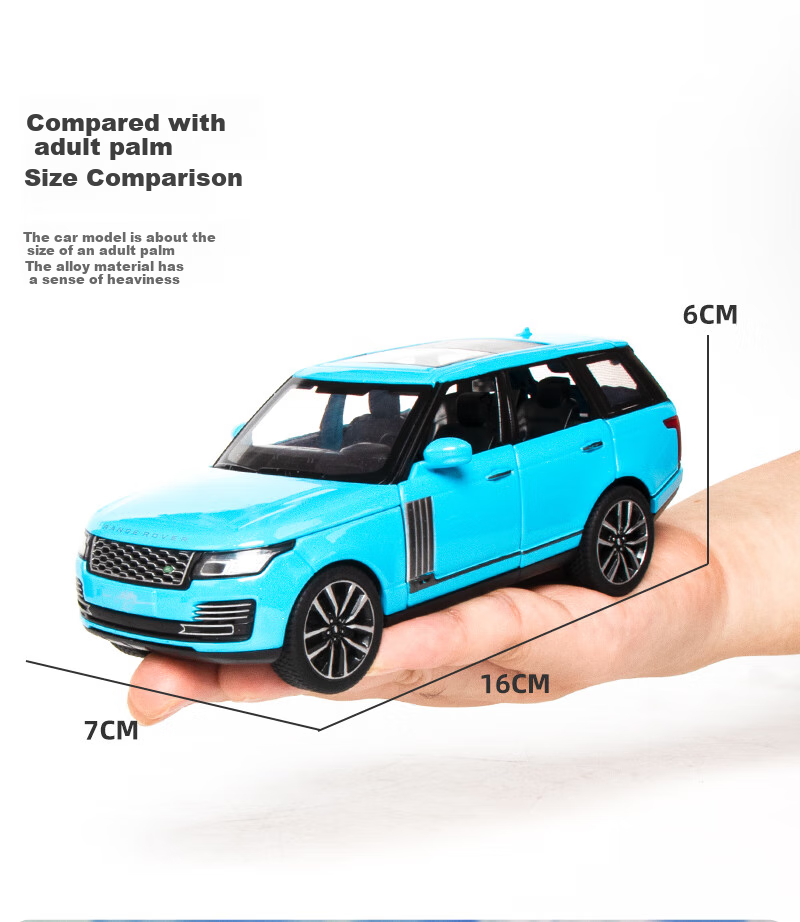 Heimanba Robin Hood 1:18 White SUV Off-Road Realistic Alloy Toy Car Model for Children's Collection And Display 8