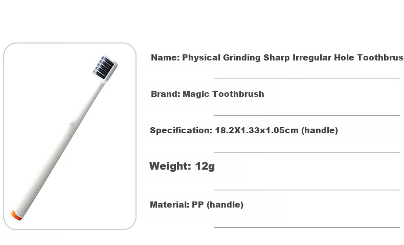 Shenqiyashua Adult Toothbrush with Soft Bristles for Men, Efficient Oral Cleaning Adult Toothbrush Family Value Pack, 4 Pieces 6