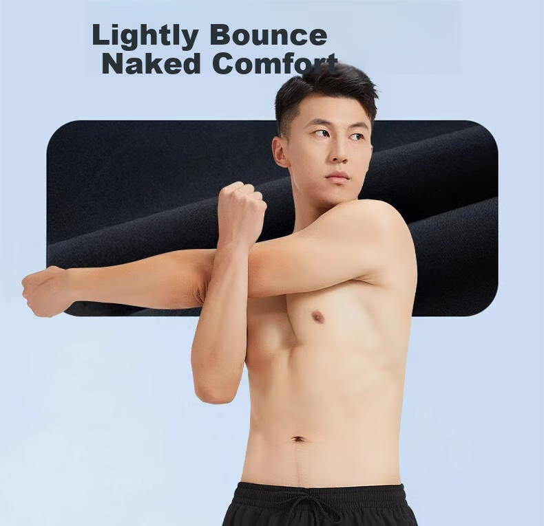 Li-Ning Men's Sports Shorts, Summer Breathable Ice Silk Quick-Dry, 2026 New Loose-Fit Running Fitness Beach Knee-Length Shorts 5