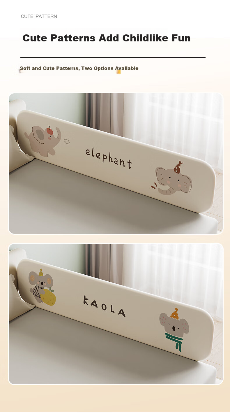 Nuofanya No-Installation Baby Safety Gate, Portable Foldable Barrier, Simple And Easy to Set Up, Dumbo Design, 1.8 Meters Per Panel 15