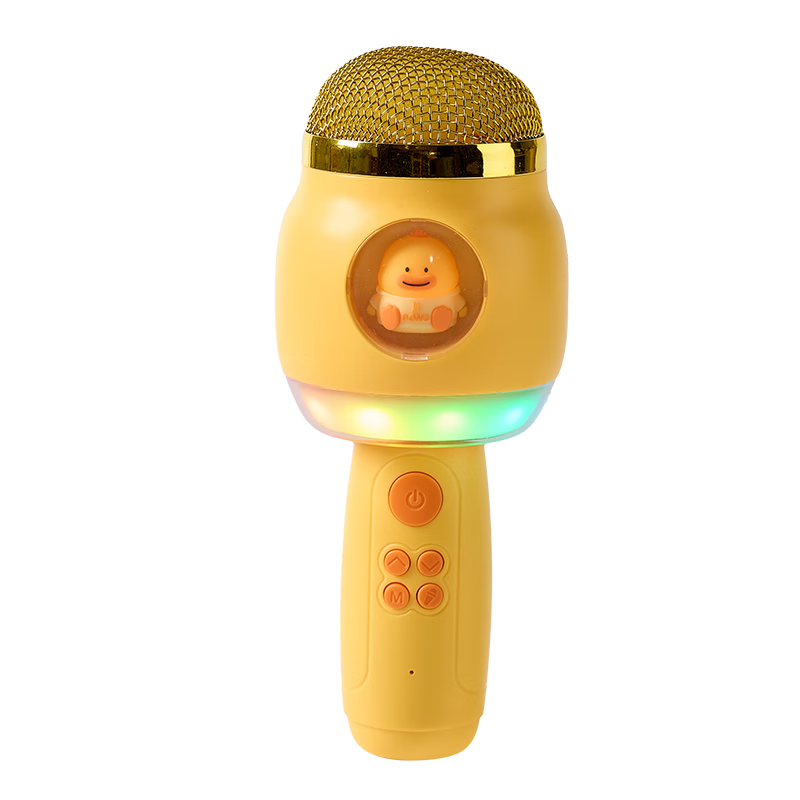 Carlbaby Kids Microphone Toy 3-6 Years Wireless Bluetooth Singing Machine Speaker Birthday Gift for Boys and Girls