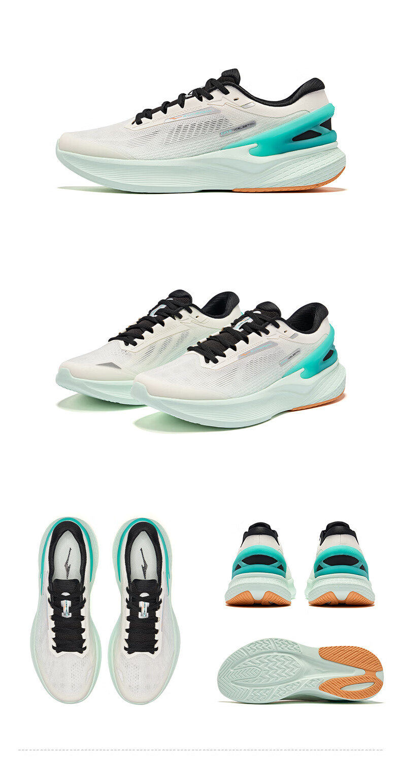 ERKE Sports Shoes Autumn Winter Running Shoes Tianma 5 Men's Soft Cushioning Shock Absorption Non-slip Wear-resistant Running Shoes 51126103246 4